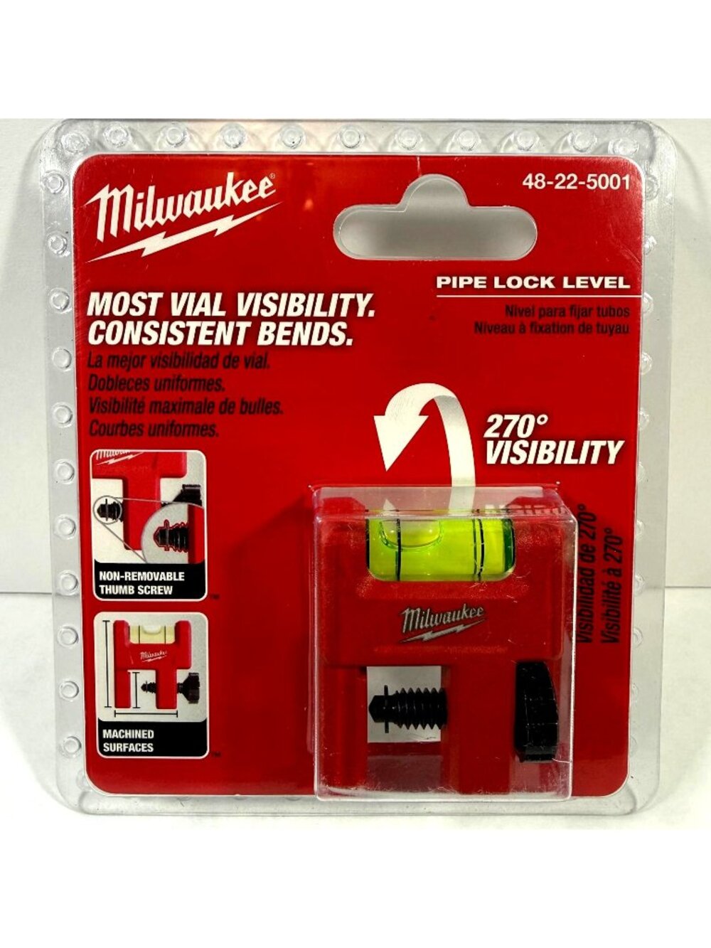 Milwaukee Pipe Lock Level